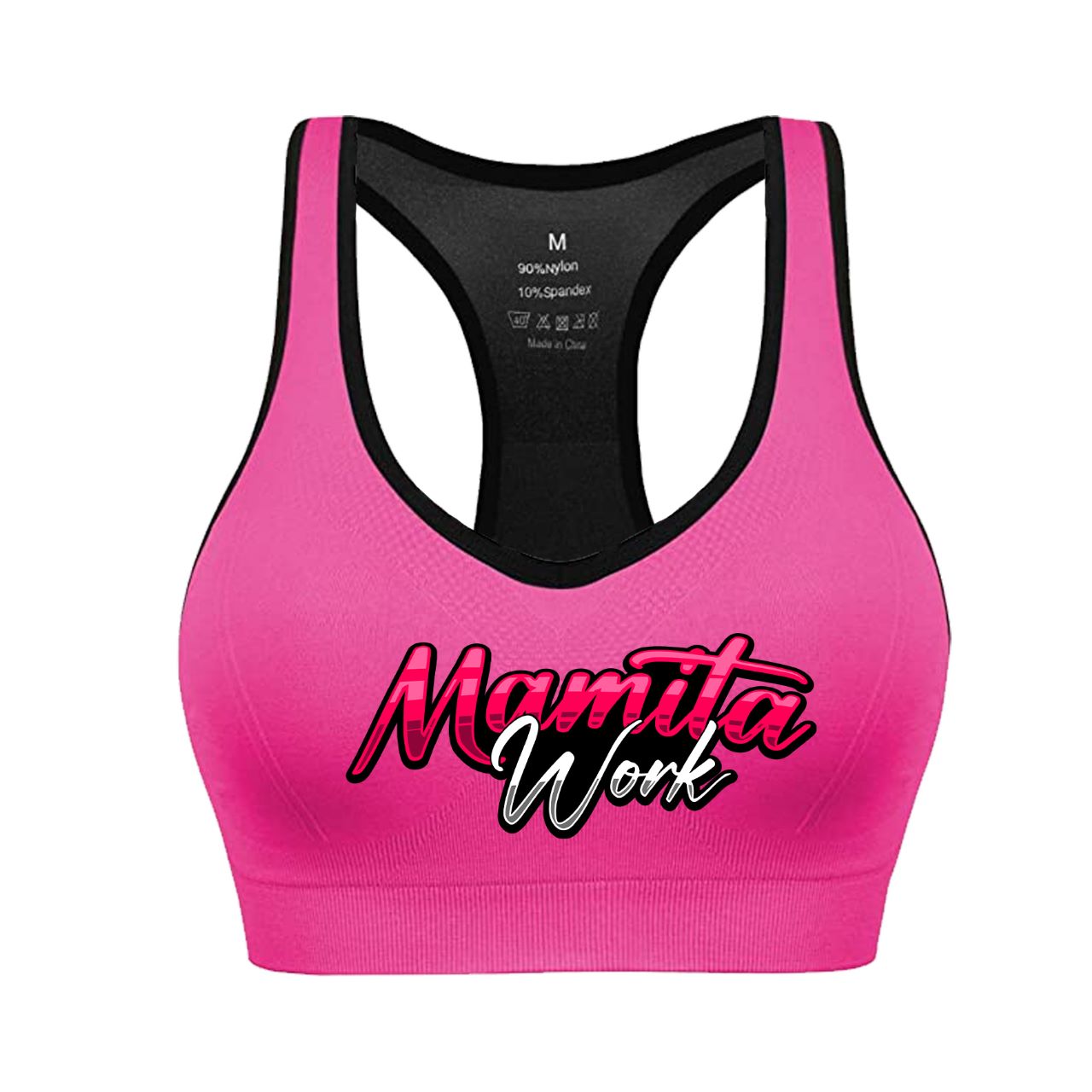 Pink Gym Activewear Bra