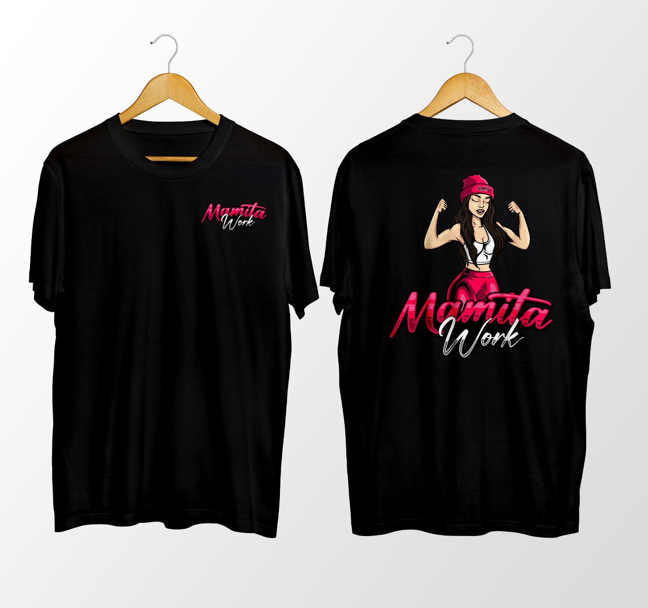 TSHIRTS POCKET LOGO BACK LOGO 2